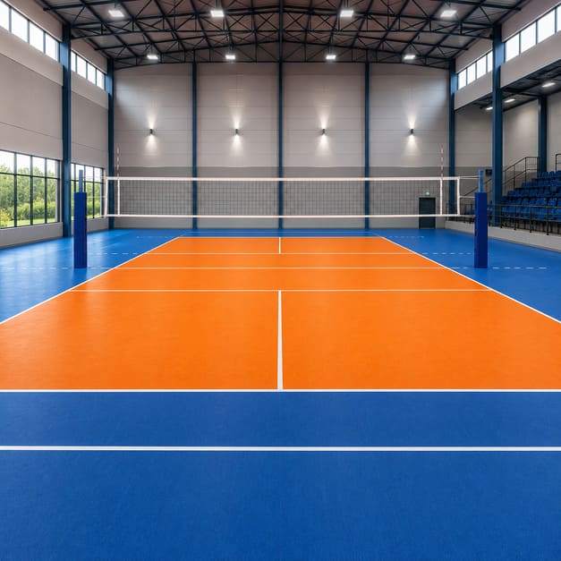 Volleyball Court Flooring